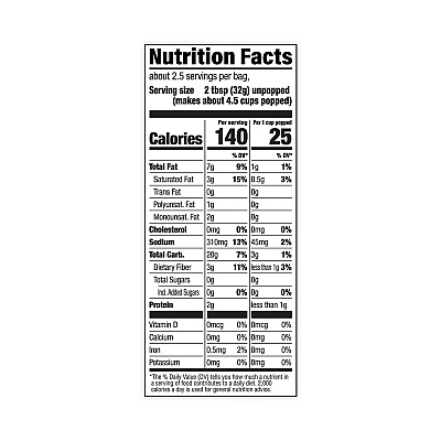 Act II Butter Lovers Microwave Popcorn, 2.75 oz Bag, 36/Carton (GRR20902591)