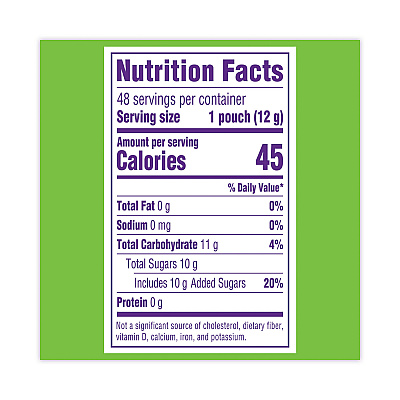 Lik-m-aid Fun Dip Candy, Assorted Flavors, 0.43 oz Pouches, 48/Box (GRR20900166)