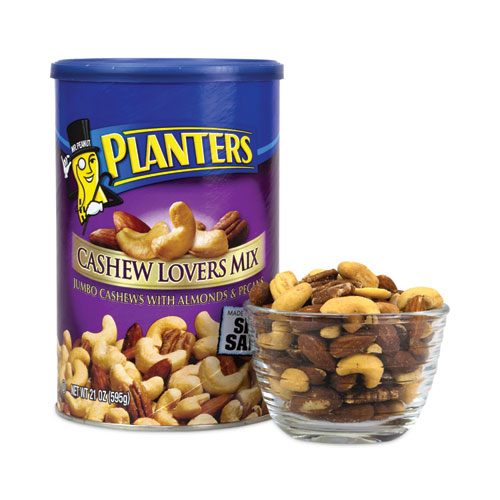 Planters Cashew Lovers Mix, 21 oz Can, Delivered in 1-4 Business Days (22000886)