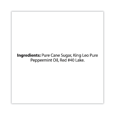 King Leo Peppermint Soft Mint Puffs, 5 lb Bag (GRR21000050)