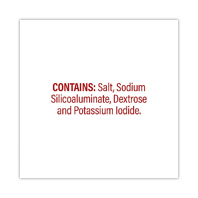 Diamond Crystal Iodized Salt Packet, 0.6 g Packet, 3,000/Carton (GRR20900355)