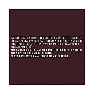 Hershey's Miniatures Special Dark Sugar-Free Chocolate, 3 oz Bag, 12 Bags/Carton (GRR24601030)