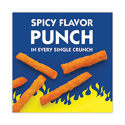 Andy Capps Hot Fries, Spicy Hot, 0.85 oz Bag, 72/Carton (GRR20900465)