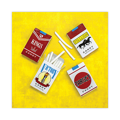 World Confections Candy Cigarettes, 1.3 oz, 24/Pack (GRR20900100)