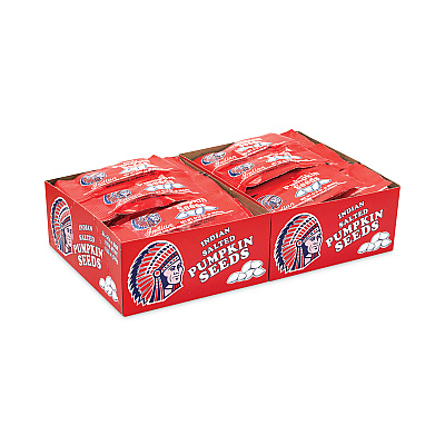 Indian Salted Pumpkin Seeds, 0.31 oz Pouches, 36 Pouches/Pack, 2 Packs/Carton (GRR20902590)