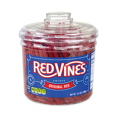 Red Vines Original Red Twists, 3.5 lb Tub (GRR20906016)