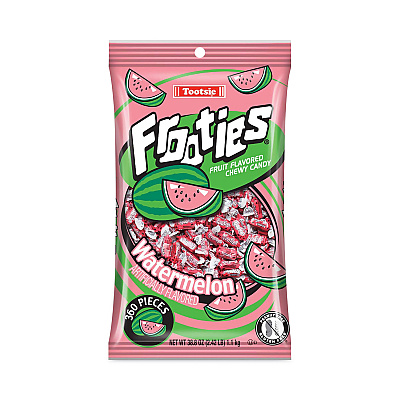 Tootsie Roll Frooties, Watermelon, 38.8 oz Bag, 360 Pieces/Bag (GRR20900092)