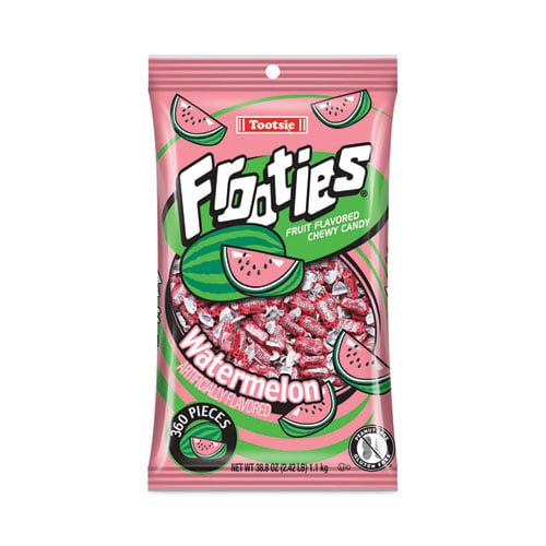 Tootsie Roll Frooties, Watermelon, 38.8 oz Bag, 360 Pieces/Bag, Delivered in 1-4 Business Days (20900092)