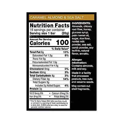 KIND Minis, Dark Chocolate Nuts Sea Salt/Caramel Almond Nuts Sea Salt, 0.7 oz Bar, 32 Bars/Carton (GRR22000799)
