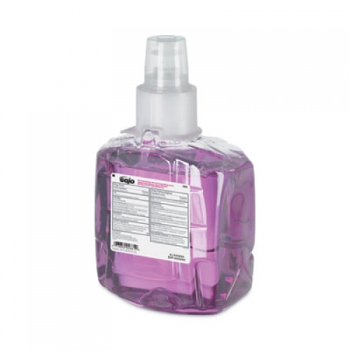 GOJO Antibacterial Foam Hand Wash Refill, For LTX-12 Dispenser, Plum Scent, 1,200 mL Refill (191202EA)