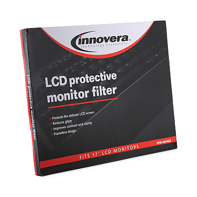 Innovera Protective Antiglare LCD Monitor Filter for 17" to 18" Flat Panel Monitor (IVR46402)