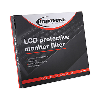 Innovera Protective Antiglare LCD Monitor Filter for 19" Flat Panel Monitor (IVR46403)