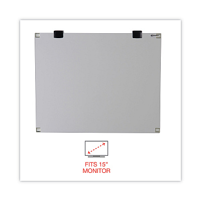 Innovera Premium Antiglare Blur Privacy Monitor Filter for 15" Flat Panel Monitor (IVR46411)
