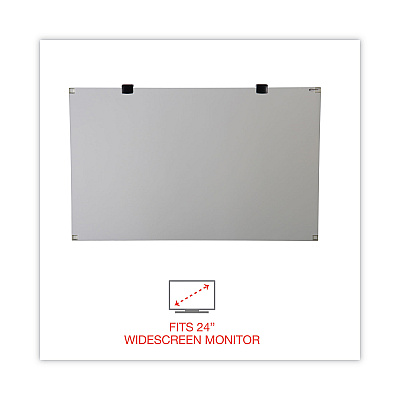 Innovera Premium Antiglare Blur Privacy Monitor Filter for 24" Widescreen Flat Panel Monitor, 16:9/16:10 Aspect Ratio (IVR46416)