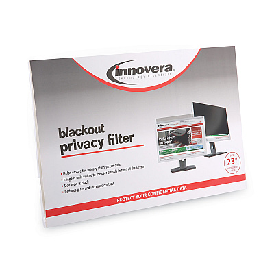 Innovera Blackout Privacy Filter for 23" Widescreen Flat Panel Monitor, 16:9 Aspect Ratio (IVRBLF23W9)