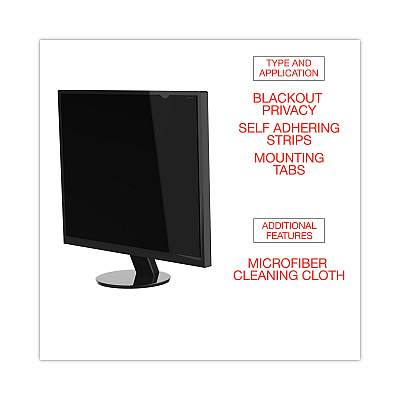Innovera Blackout Privacy Filter for 17" Flat Panel Monitor (IVRBLF170)