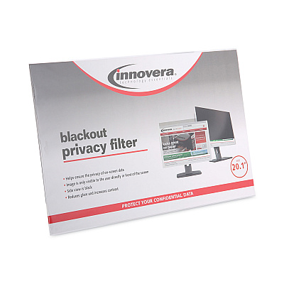 Innovera Blackout Privacy Monitor Filter for 20.1" Flat Panel Monitor (IVRBLF201)