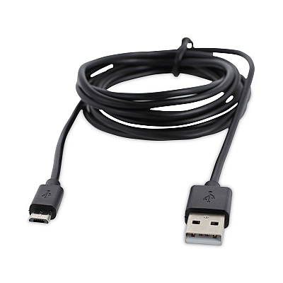 Innovera USB to Micro USB Cable, 6 ft, Black (IVR30008)