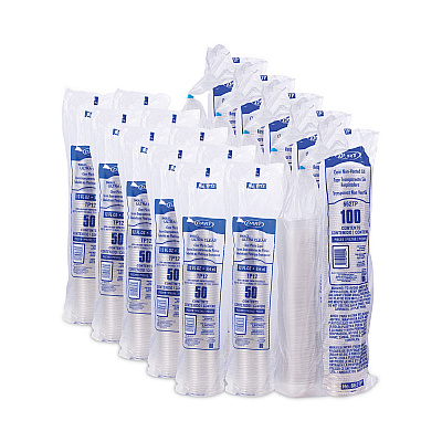 Dart Clear PET Grab n Go Kit Combo with Insert, 12 oz, Clear, 500/Carton (DCCPF35C1CP)