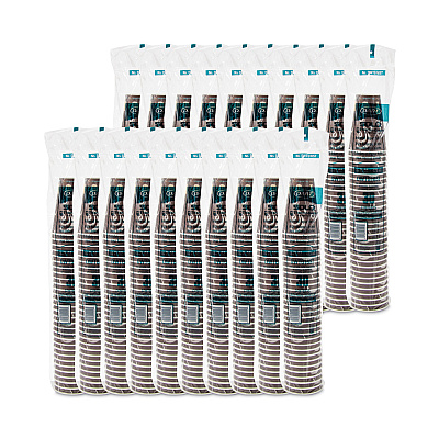 Solo Thermoguard Insulated Paper Hot Cups, 16 oz, Steam Print, 600/Carton (DCCDWTG16ST)