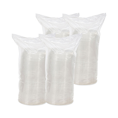 Dart Dome Covers fit 10" Disposable Plates, Clear, Plastic, 500/Carton (DCCCL10P)