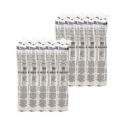 Dart Prima Strawless Plastic Lids, Fits 12 oz to 26 oz Cups, Clear, 1,000/Carton (DCC626NSL)