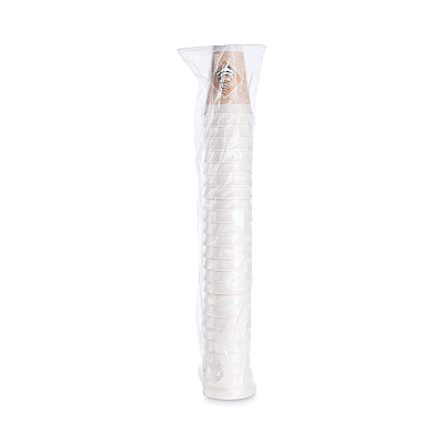 Dart Cafe G Foam Hot/Cold Cups, 16 oz, Brown/Green/White, 1,000/Carton (DCC16X16G167318)