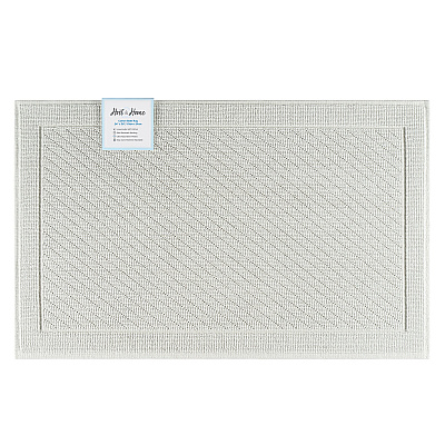 Cotton Bath Mat 24x36 Light Gray, Case Of 4 (HH-BM-2436-GY)