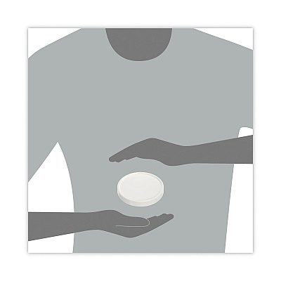 Solo Spiral-Wound Paper Hot Cup Lids, Fits 16 oz Cups, White, 25/Sleeve, 20 Sleeves/Carton (SCCCA16A)