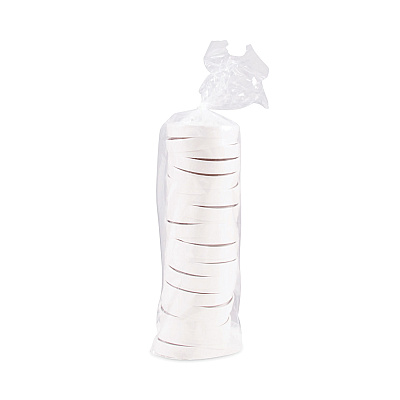 Solo Paper Lids for Food Containers, For 16 oz Containers, Vented, 3.9" Diameter x 0.9"h, White, 25/Bag, 20 Bags/Carton (SCCCH16A)
