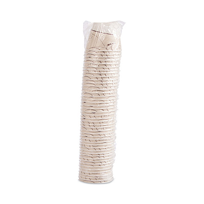 Dart Trophy Plus Dual Temperature Insulated Cups in Symphony Design, 9 oz, Beige, Individual Wrapped, 900/Carton (SCCWX9SYM)