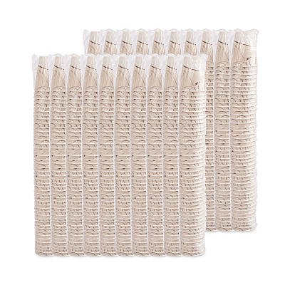 Dart Trophy Plus Dual Temperature Insulated Cups in Symphony Design, 9 oz, Beige, Individual Wrapped, 900/Carton (SCCWX9SYM)