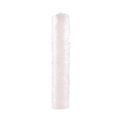 Solo Polystyrene Plastic Flat Straw-Slot Cold Cup Lids, Fits 28 oz Cups, Translucent, 960/Carton (SCCL28BNR)
