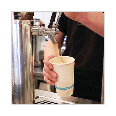 World Centric NoTree Paper Cold Cups, 12 oz, Natural, 1,000/Carton (WORCUSU12C)