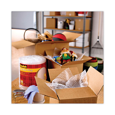Scotch Greener Commercial Grade Packaging Tape with Dispenser, 1.5" Core, 1.88" x 58.33 ft, Clear (MMM175G)