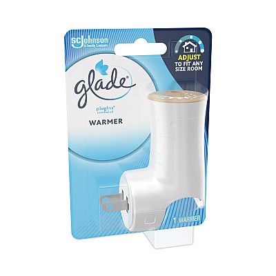 Glade Plug-Ins Scented Oil Warmer Holder, 4.45 x 6.25 x 11.45, White (SJN305854)