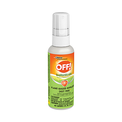 OFF! Botanicals Insect Repellent, 4 oz Bottle, 8/Carton (SJN694971)