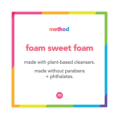 Method Foaming Hand Wash, Green Tea and Aloe Scent, 10 oz, 6/Carton (MTH00362CT)
