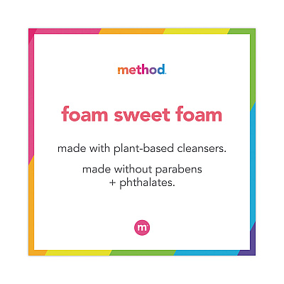 Method Foaming Hand Wash, Green Tea and Aloe Scent, 10 oz (MTH00362)