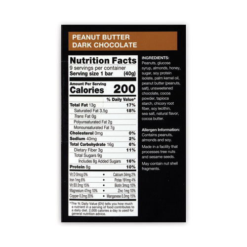 KIND Variety Pack, Caramel Almond Sea Salt/Peanut Butter Dark Chocolate, 1.4 oz Bar, 18 Bars/Box, Delivered in 1-4 Business Days (90000168)