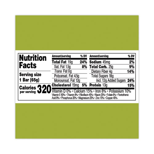Perfect Bar Refrigerated Protein Bar, Almond Butter, 2.3 oz Bar, 16 Count, Delivered in 1-4 Business Days (30700270)