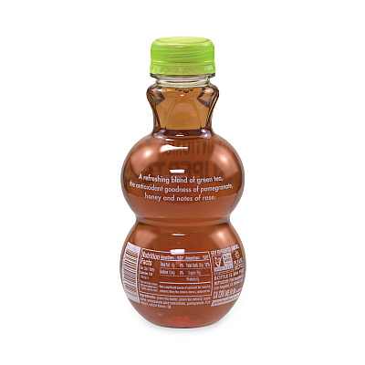 POM Wonderful Antioxidant Super Tea, Pomegranate Honey Green Tea, 12 oz Bottles, 6/Carton (GRR30700049)