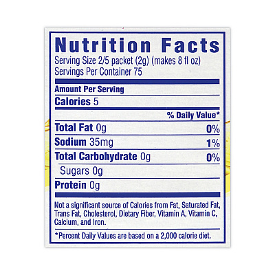 Crystal Light On-The-Go Sugar-Free Drink Mix, Lemonade, 0.17 oz Single-Serving Tubes, 30/Pack, 2 Packs/Carton (GRR30700153)