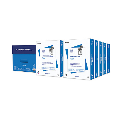 Hammermill Tidal Print Paper, 92 Bright, 20 lb Bond Weight, 8.5 x 11, White, 500 Sheets/Ream, 10 Reams/Carton, 40 Cartons/Pallet (HAM162008PLT)