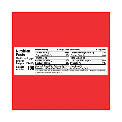 Jif Creamy Peanut Butter, 40 oz Jar, 2/Pack (GRR30700227)