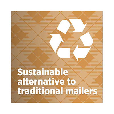 Scotch Curbside Recyclable Padded Mailer, #5, Bubble Cushion, Self-Adhesive Closure, 12 x 17.25, Natural Kraft, 100/Carton (MMMCR51)