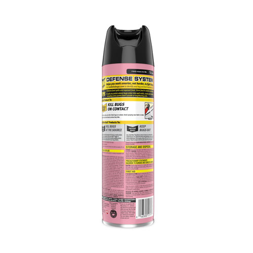 Raid Fragrance Free Ant and Roach Killer, 17.5 oz Aerosol Spray, 12/Carton (333822)