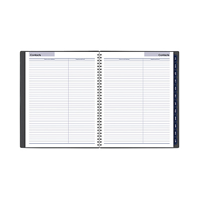 AT-A-GLANCE DayMinder Academic Monthly Desktop Planner, Twin-Wire Binding, 11 x 8.5, Charcoal Cover, 12-Month (July to June): 2025-2026 (AYC47045)