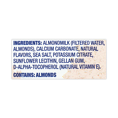 Blue Diamond Almond Breeze Almond Milk, Unsweetened Vanilla, 64 oz Carton, 2/Pack (GRR30700081)