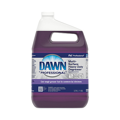 Dawn Professional Multi-Surface Heavy Duty Degreaser, Fresh Scent, 1 gal Bottle, 2/Carton (PGC07307)